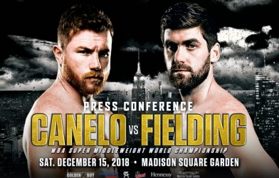 FULL TRẬN: Canelo Alvarez knockout Rocky Fielding, vô địch 3 hạng cân liên tiếp