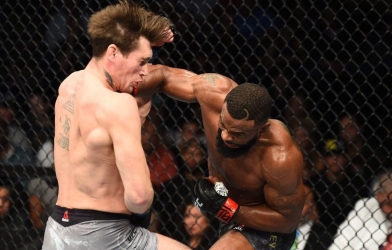 FULL TRẬN UFC: Tyron Woodley dập tắt tài năng trẻ Darren Till 