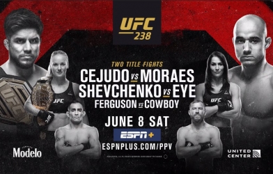 KẾT QUẢ UFC 238: Đêm đấu mãn nhãn đầy cảm xúc