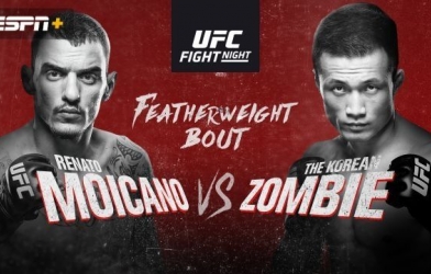 TRỰC TIẾP UFC Fight Night: Korean Zombie vs. Recnato Moicano