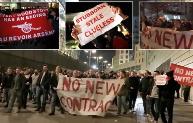 Ghế của HLV Wenger lung lay dữ dội sau thảm bại trước Bayern