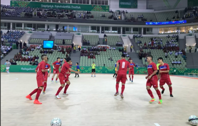 Futsal Việt Nam thua Đài Loan 1-2 ở giải AIMAG5