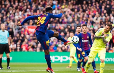 Barca bất lực trước Getafe dù có Messi, Suarez, Coutinho