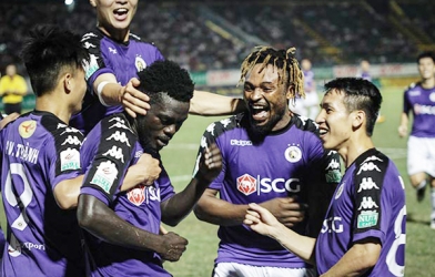 Hat-trick ấn tượng giúp Hà Nội vùi dập SHB Đà Nẵng