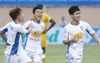 Bảng xếp hạng vòng 10 V-League: HAGL thăng tiến chóng mặt