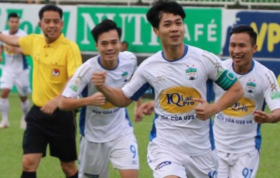 BXH V-League 2018 giai đoạn lượt đi: Sự khởi sắc của HAGL