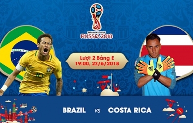 Nhận định Brazil vs Costa Rica, 19h00 22/6: Chờ vào ai?