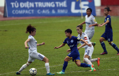 TKS.VN áp sát ngôi đầu giải VĐQG nữ