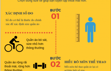 Chọn Size quần áo thể thao như thế nào cho phù hợp?