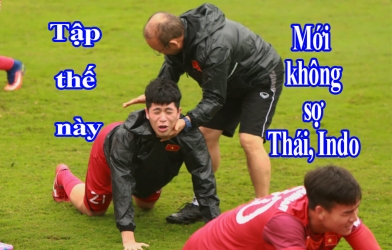 HLV Park Hang-seo cho U23 Việt Nam tập bài 'siêu dị' để chọi Thái Lan, Indonesia