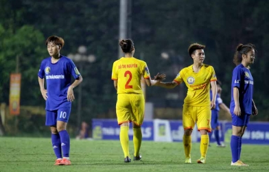 Phong Phú Hà Nam thắng đậm Thái Nguyên ở cúp Quốc gia nữ