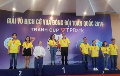 TP.HCM thắng lớn ở giải cờ vua đồng đội toàn quốc