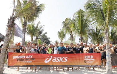 ASICS tiếp lửa đam mê, khuấy động đường đua tại Sunset Bay Triathlon 2019