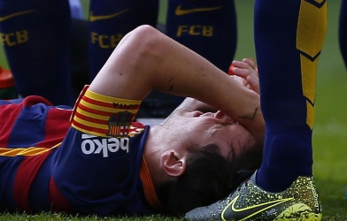 Messi từng chấn thương dây chằng, nhưng chỉ mất 2 tháng để hồi phục