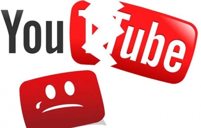 Youtube bị dính lỗi và sự cố sập trang sáng ngày 17/10