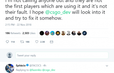 HOT: Niko và TACO tố cáo Astralis sử dụng bug nhìn xuyên smoke