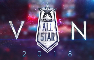Trực tiếp All-star Việt Nam 2018 Day 1 lúc 17h00 ngày 24/11