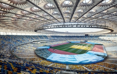 Chùm ảnh: Vẻ đẹp hào hùng, tráng lệ của SVĐ đá chung kết Champions League