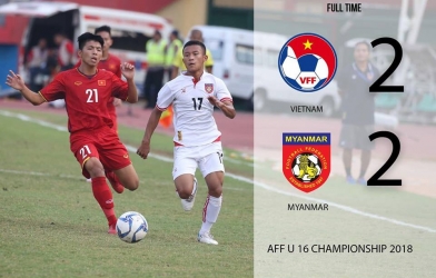Việt Nam chính thức trở thành cựu vương U16 Đông Nam Á