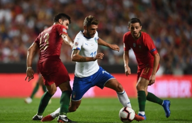 Bồ Đào Nha thắng nhẹ Italia nhờ người đóng thế Ronaldo