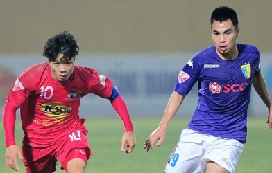 HAGL và Hà Nội dùng đội hình nào khi chỉ sử dụng nội binh?