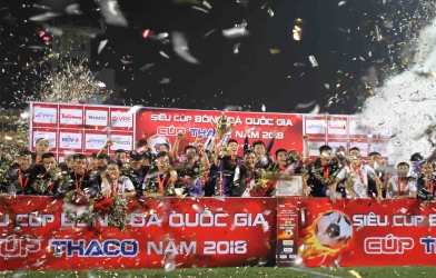 Đánh bại Bình Dương, Hà Nội vô địch Siêu cúp Quốc gia