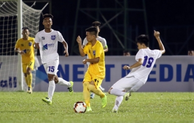 Bảng xếp hạng U17 Quốc gia 2019: HAGL xếp cuối