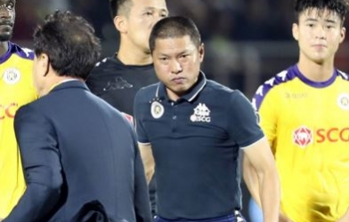 HLV Hà Nội không dự họp báo sau trận hòa TP. Hồ Chí Minh