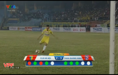 VIDEO: Cú sút panenka của Sầm Ngọc Đức vs Than Quảng Ninh