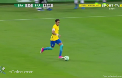 Màn solo ghi bàn đẳng cấp từ sân nhà của Neymar vs Paraguay
