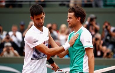 VIDEO Tứ kết Roland Garros: Dominic Thiem 3-0 Novak Djokovic
