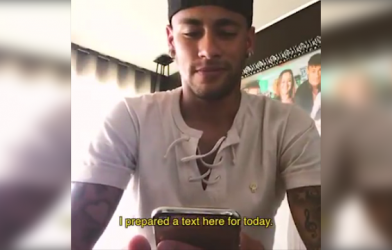 VIDEO: Neymar gửi tâm thư khi chia tay Barca tới PSG