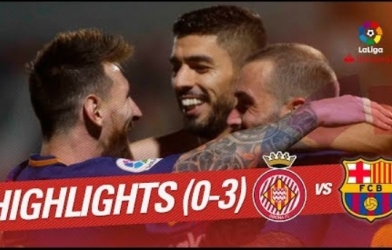 Highlights: Girona 0-3 Barcelona (Vòng 6 La Liga)
