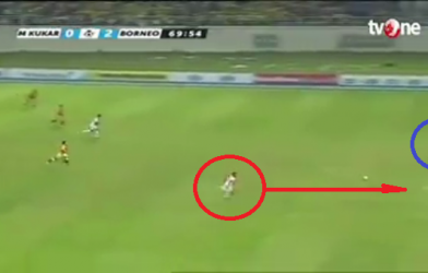 VIDEO: Màn bứt tốc ghi bàn như Gareth Bale ở giải Indonesia