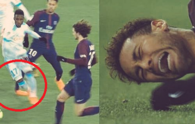 VIDEO: Chấn thương kinh hoàng của Neymar trước thềm đại chiến Real