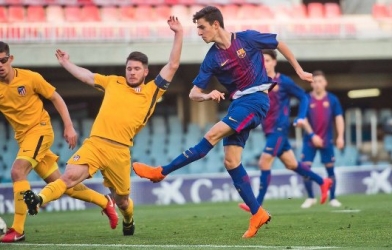 Highlights: Barcelona 2-0 Atletico Madrid (Tứ kết UEFA Youth League)