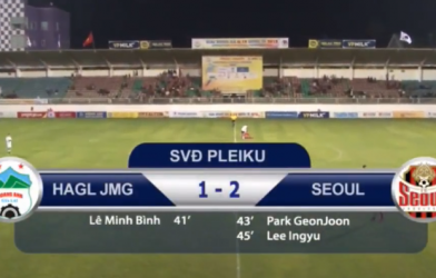 Highlights: U19 HAGL 1-2 U19 Seoul
