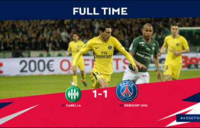 Highlights: Saint Etienne 1-1 PSG (Vòng 32 Ligue 1)