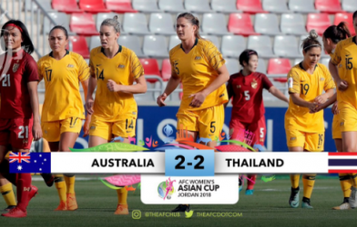 Highlights: Nữ Australia 2-2 Nữ Thái Lan (Bán kết VCK châu Á 2018)