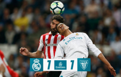 Highlights: Real Madrid 1-1 Athletic Bilbao (Vòng 33 La Liga)