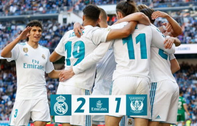 Highlights: Real Madrid 2-1 Leganes (Vòng 34 La Liga)