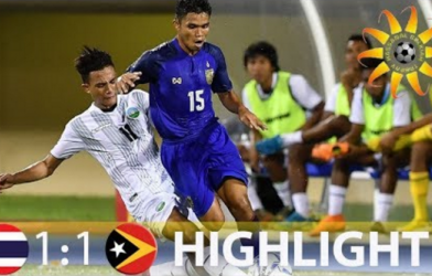 Highlights: U21 Thái Lan 1-1 U21 Đông Timor (Giao hữu 2018)
