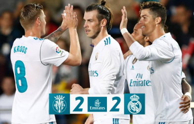 Highlights: Villarreal 2-2 Real Madrid (Vòng 38 La Liga)