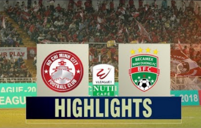 Highlights: SLNA 1-0 Hải Phòng (Vòng 13 V-League 2018)