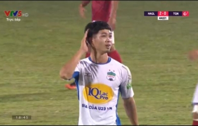 VIDEO: Công Phượng sút phạt đẳng cấp vs Quảng Ninh