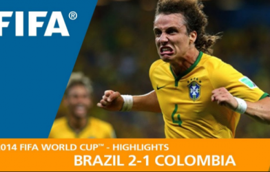 VIDEO: Brazil giành chiến thắng ở tứ kết World Cup 2014