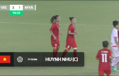 Highlights: Nữ Việt Nam 4-3 Nữ Myanmar
