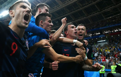 Croatia ăn mừng chiến tích lịch sử lọt vào chung kết World Cup 2018