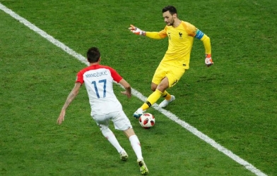 VIDEO: Bàn thua khó tin của Lloris trước Croatia