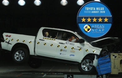 Toyota Fortuner và Hilux đạt chứng nhận an toàn 5 sao của ASEAN NCAP